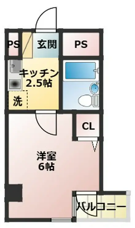 リレント北赤羽 4階階 間取り