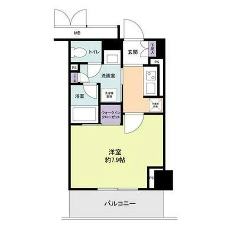 リージア海老名ビナフロント 11階階 間取り