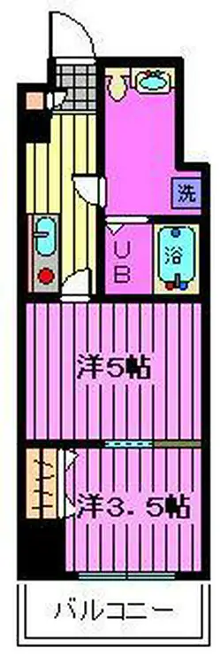 アクシーズタワー大門町 3階階 間取り