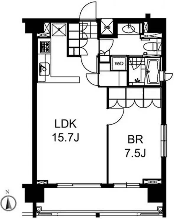 芝ウエスト 10階階 間取り