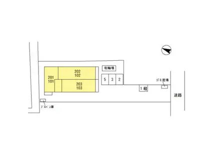 CRECIA(2LDK/2階)の間取り写真