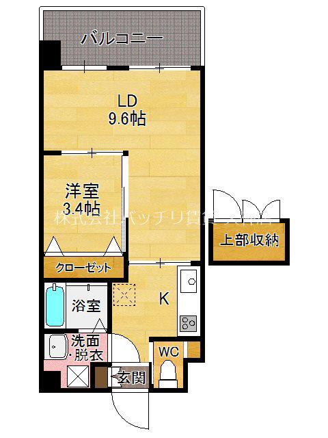 NO82 EMPRESS(1LDK/5階)の間取り写真