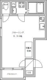 アーバンステージ神田(ワンルーム/2階)の間取り写真