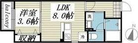 ソルビニャーレ(1LDK/3階)の間取り写真