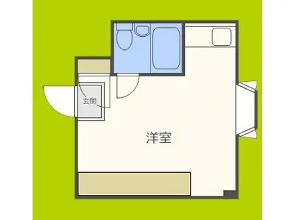 コスモハウス瑞光(ワンルーム/3階)の間取り写真