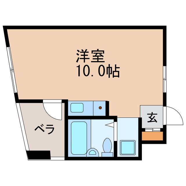 G&Y東桜(ワンルーム/6階)の間取り写真