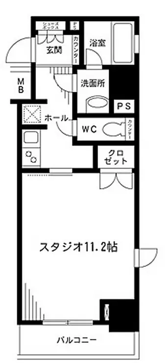 レジディア九段下 8階階 間取り