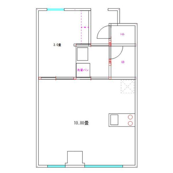 SLR吹上(1LDK/7階)の間取り写真