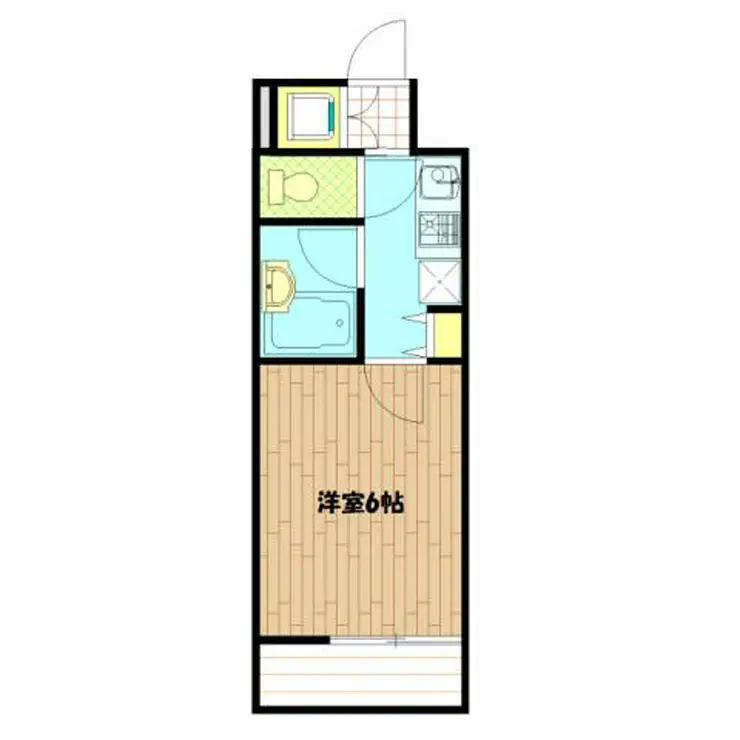 ルーブル豊玉伍番館 5階階 間取り