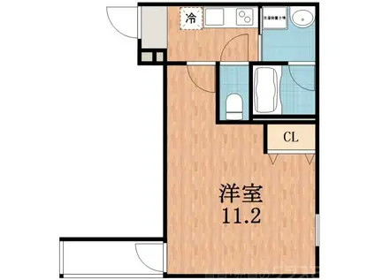 フジパレス阿倍野丸山通II番館(1K/1階)の間取り写真