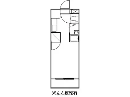 千代田マンション(1K/3階)の間取り写真