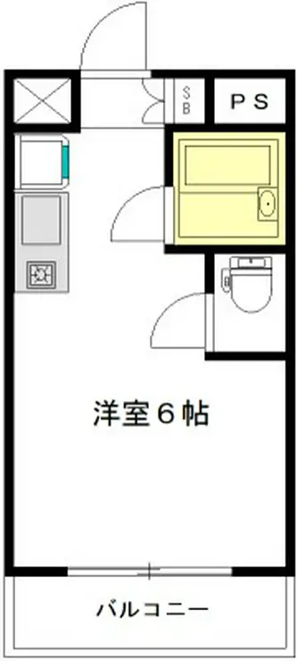 セビリア駒場 3階階 間取り