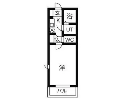 SMILE ITO(1K/1階)の間取り写真