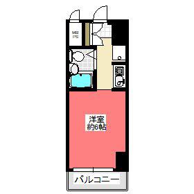モナークマンション西川口(ワンルーム/2階)の間取り写真
