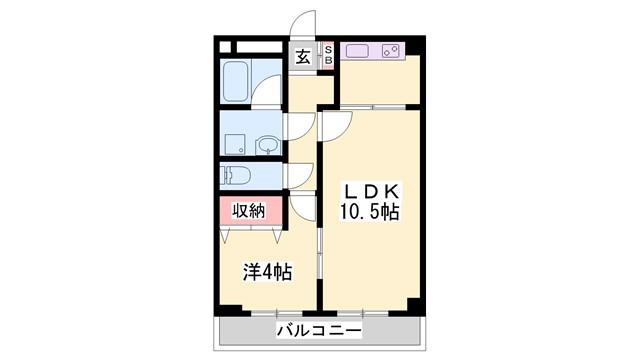 ＪＲ播但線 京口駅 徒歩10分 5階建 築54年