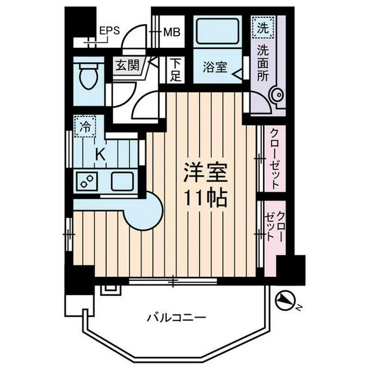 アムス東池袋 12階階 間取り