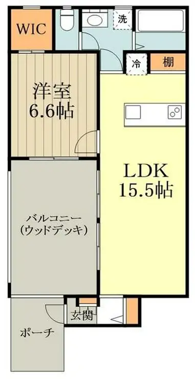 エコリビングステージ小金井 1階階 間取り