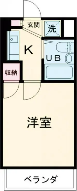 サンパルセ 1階階 間取り