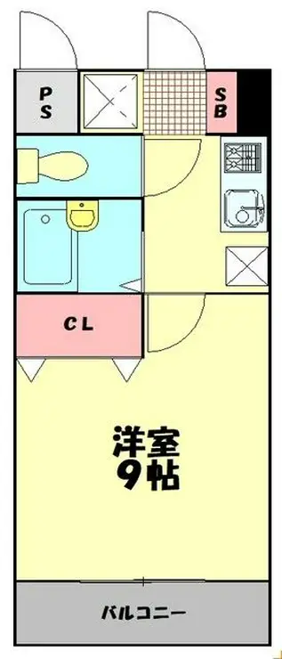 ソレアード 3階階 間取り