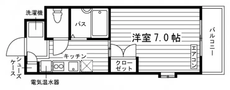 フルリール練馬 4階階 間取り