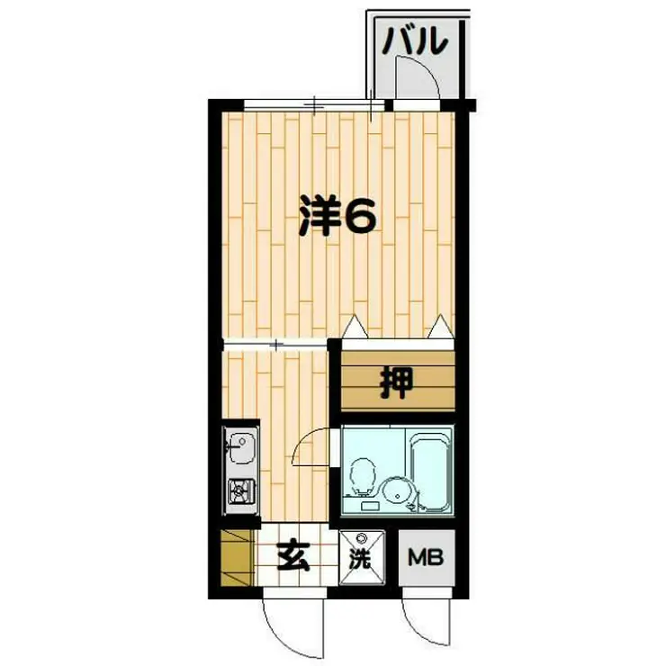 アルファライフ 4階階 間取り