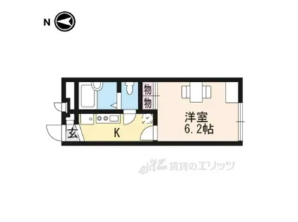 レオパレス永和(1K/1階)の間取り写真