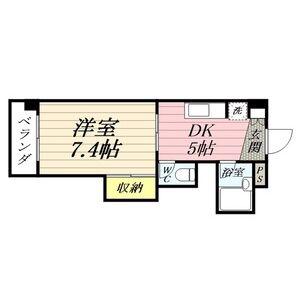 M・HILLS30(1DK/4階)の間取り写真