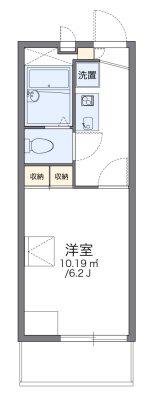 レオパレスわかたけ(1K/3階)の間取り写真
