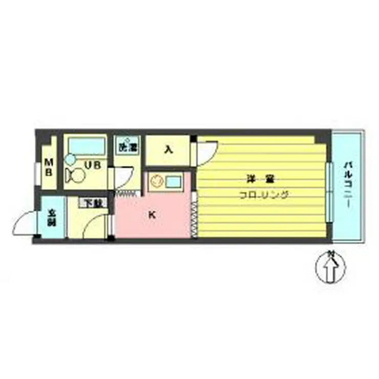 アンタレスA 3階階 間取り