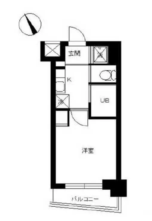 スカイコート後楽園EAST 10階階 間取り
