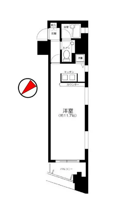 グラーサ東京イースト 9階階 間取り