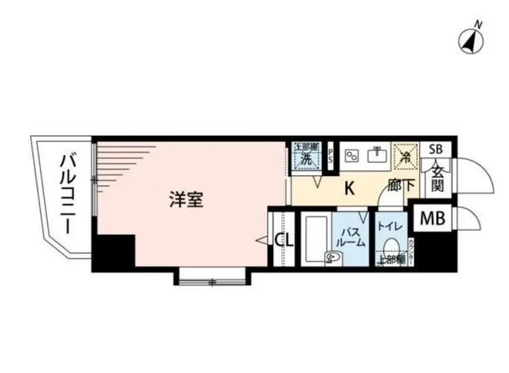 トーシンフェニックス大森町 3階階 間取り