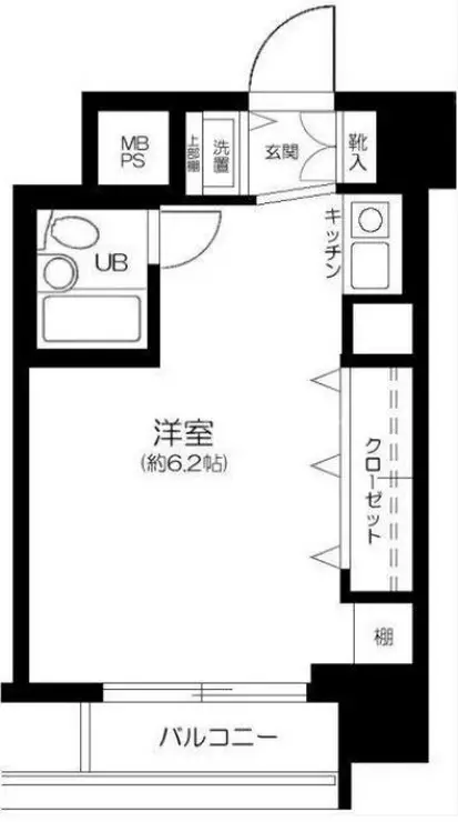 シティハイツ新小岩 8階階 間取り