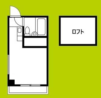 KAISEI上新庄(ワンルーム/4階)の間取り写真