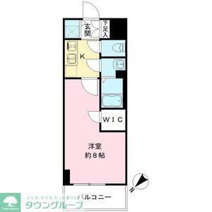 エスリード新栄グランラグジェ(1K/10階)の間取り写真