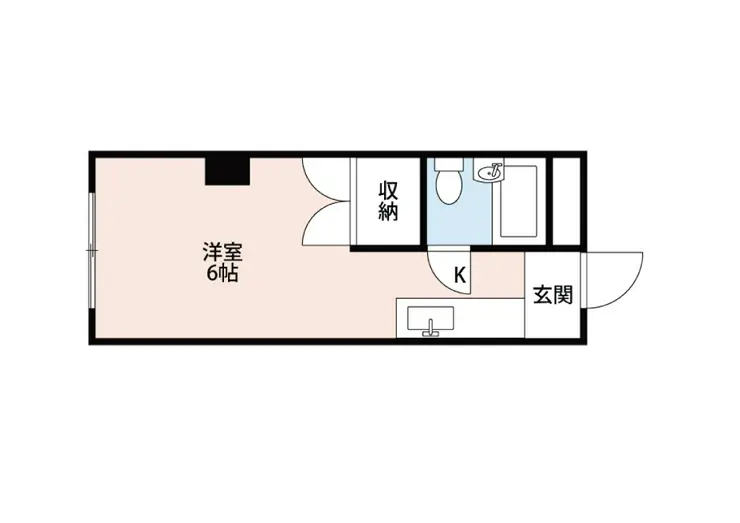 昭和パークビル 2階階 間取り