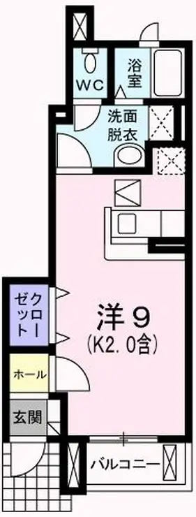 グランフリーゼ 1階階 間取り