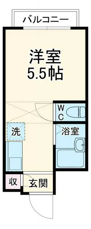 ヨコハマベイヒルズ 3階階 間取り