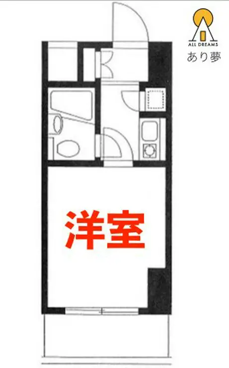 クリオ阪東橋壱番館 8階階 間取り