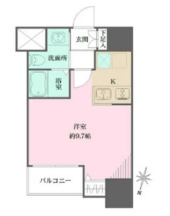 ラヴィーナ横浜 2階階 間取り