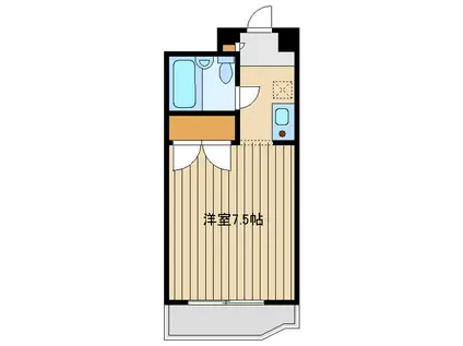 ドエル・ピュアネス(ワンルーム/4階)の間取り写真