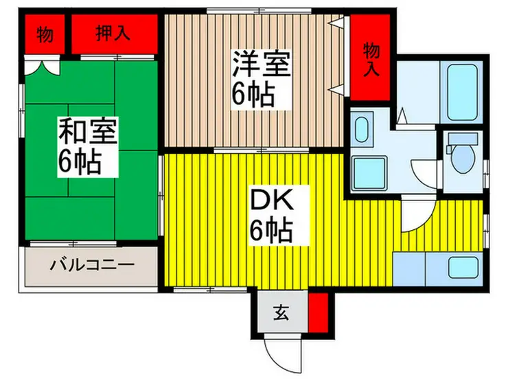 欅HOMES2 2階階 間取り