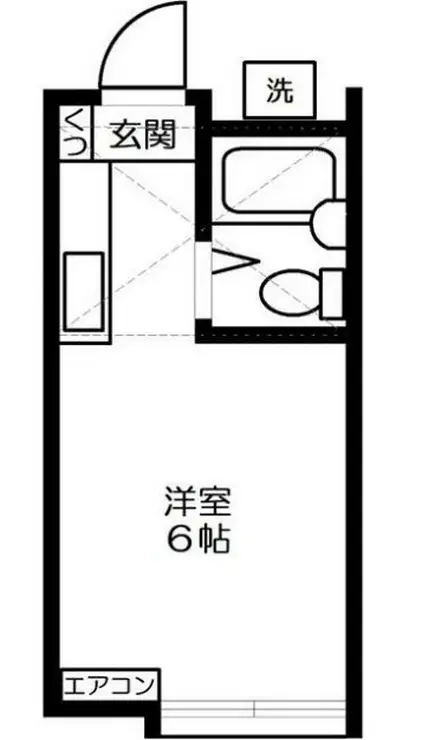 シェルピア北里 2階階 間取り