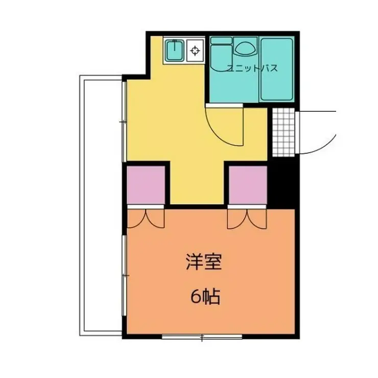 エトワール深谷 2階階 間取り