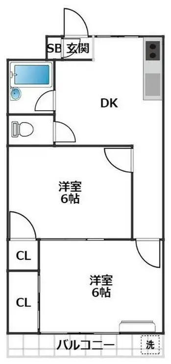 シアーズハイツ 3階階 間取り