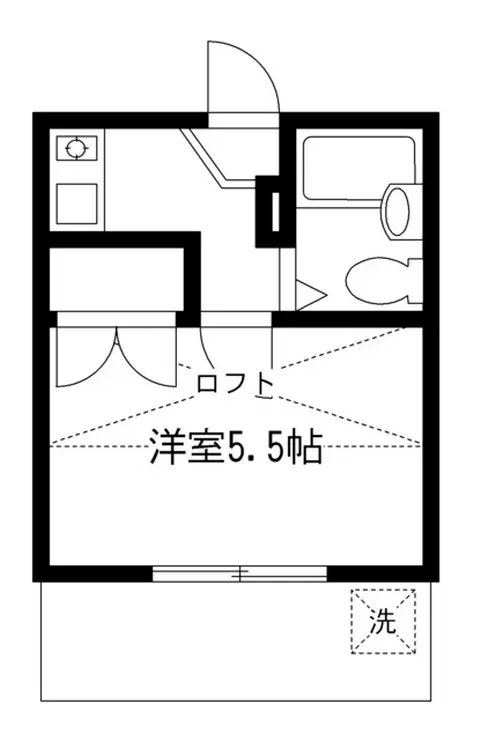 EA新柏 2階階 間取り