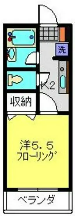 メゾンドシェティ 1階階 間取り