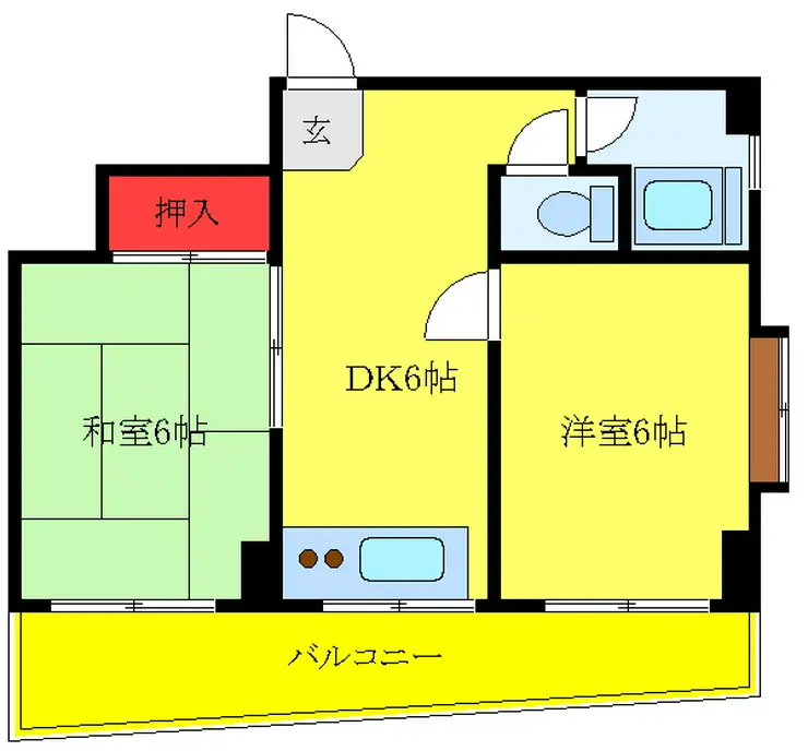 ペガサス 2階階 間取り