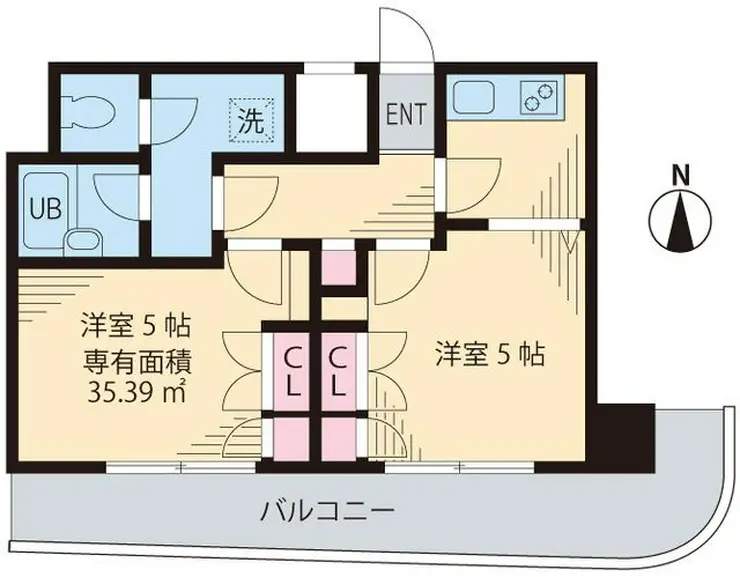 ベイステート安間 9階階 間取り