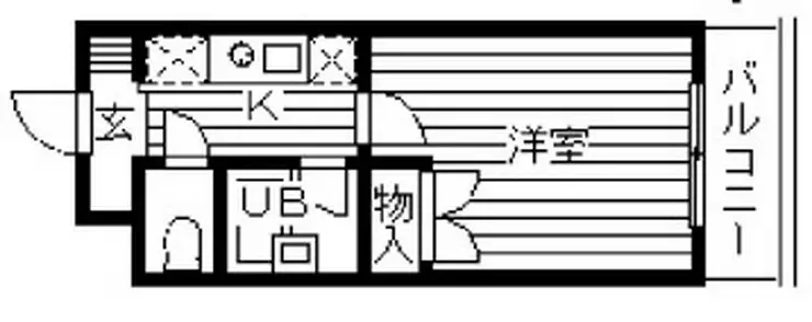 フローラル宮崎台 3階階 間取り